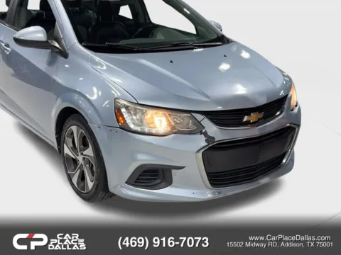 Another view of 2017 Chevrolet Sonic Sedan 4D Premier 1.4L I4 Turbo Auto for sale in Addison, TX at Car Place Dallas