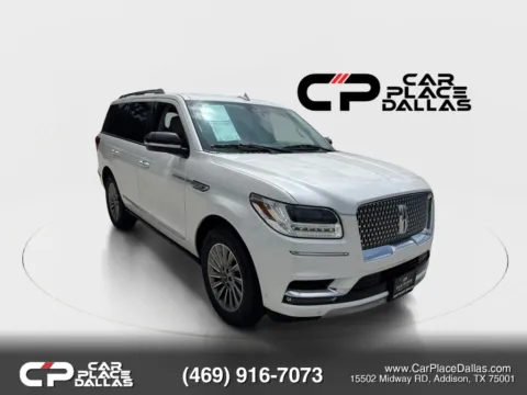 White 2020 Lincoln Navigator Sport Utility 4D for sale in Addison, TX