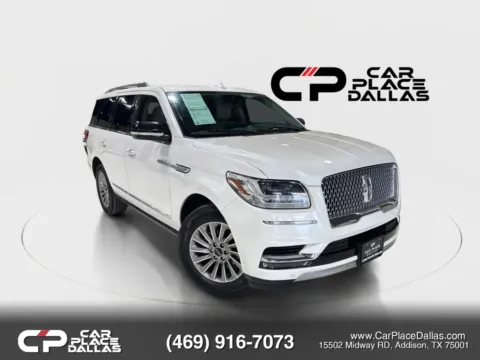White 2020 Lincoln Navigator Sport Utility 4D for sale in Addison, TX