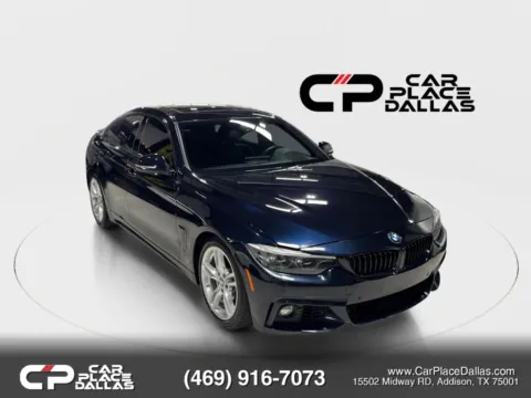 Photos of 2018 BMW 4 Series 440i Gran Coupe Sedan 4D for sale in Addison, TX at Car Place Dallas