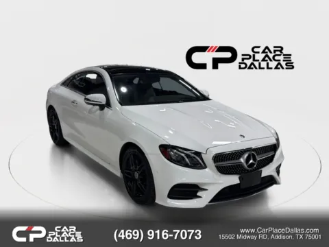Photos of 2020 Mercedes-Benz E-Class E 450 Coupe 2D for sale in Addison, TX at Car Place Dallas