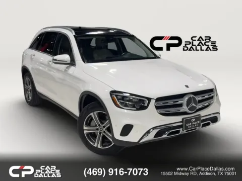 White 2021 Mercedes-Benz GLC 300 Sport Utility 4D for sale in Addison, TX