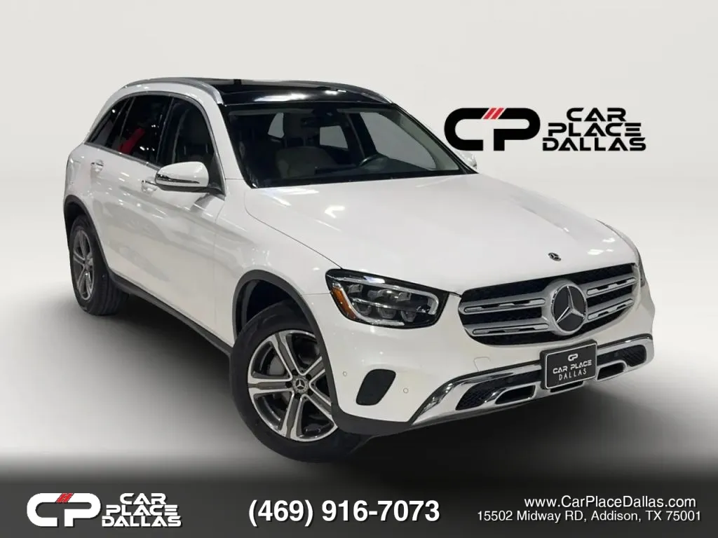 White 2021 Mercedes-Benz GLC 300 Sport Utility 4D for sale in Addison, TX