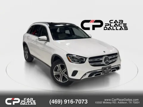 White 2021 Mercedes-Benz GLC 300 Sport Utility 4D for sale in Addison, TX