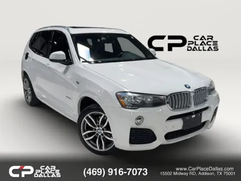 White 2017 BMW X3 sDrive28i Sport Utility 4D for sale in Addison, TX