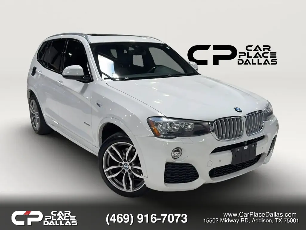 White 2017 BMW X3 sDrive28i Sport Utility 4D for sale in Addison, TX