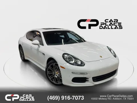 White 2015 Porsche Panamera Sedan 4D for sale in Addison, TX