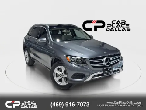 Gray 2018 Mercedes-Benz GLC 300 Sport Utility 4D for sale in Addison, TX