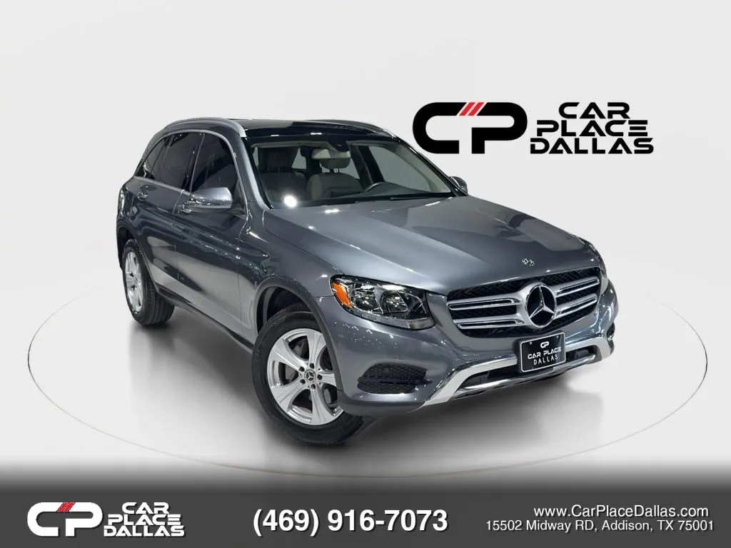Gray 2018 Mercedes-Benz GLC 300 Sport Utility 4D for sale in Addison, TX