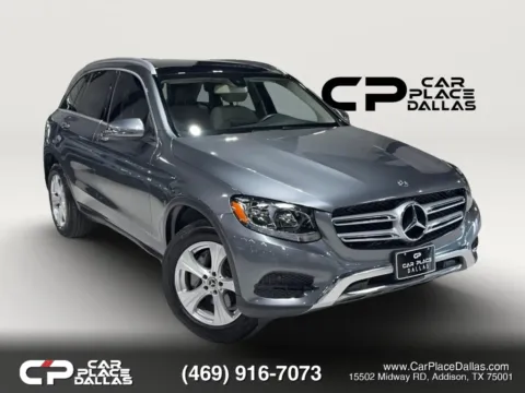 Gray 2018 Mercedes-Benz GLC 300 Sport Utility 4D for sale in Addison, TX