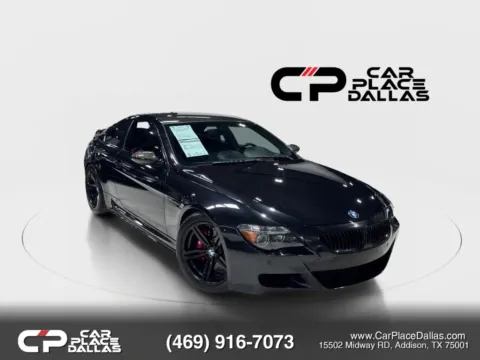 Black 2007 BMW M6 Coupe 2D for sale in Addison, TX