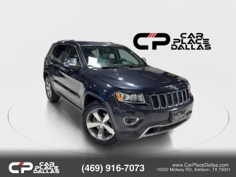 Silver 2014 Jeep Grand Cherokee Limited Sport Utility 4D for sale in Addison, TX