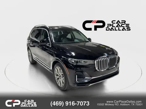 Photos of 2020 BMW X7 xDrive40i,LUX STG,COLD WEATHER,MASSAGE/VENT STS,HTD FRT/RR STS,CAPTAIN CHAIRS,21 WHLS for sale in Addison, TX at Car Place Dallas