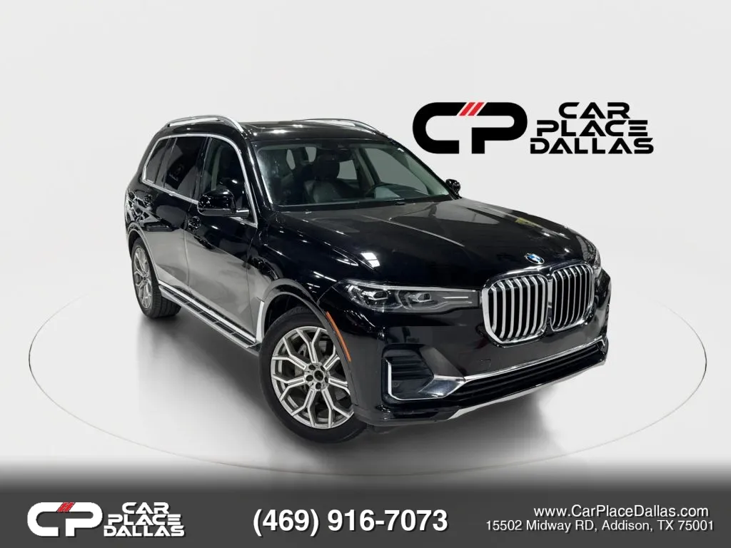 Black 2020 BMW X7 xDrive40i Sport Utility 4D for sale in Addison, TX