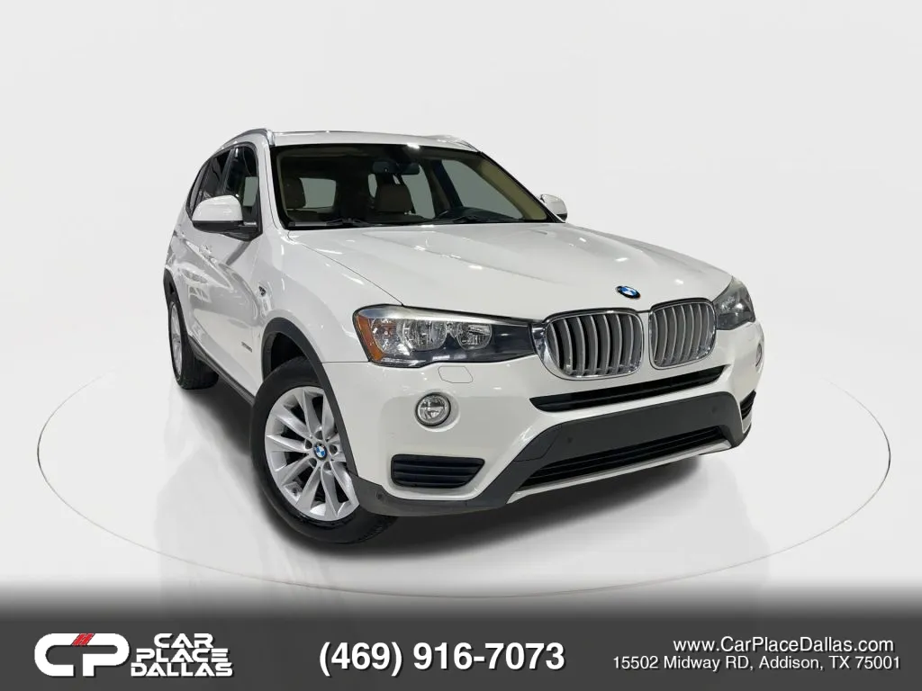 White 2016 BMW X3 xDrive28i Sport Utility 4D for sale in Addison, TX