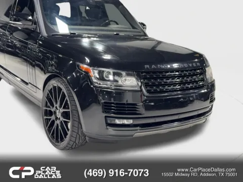 Another view of 2017 Land Rover Range Rover Supercharged LWB Sport Utility 4D for sale in Addison, TX at Car Place Dallas