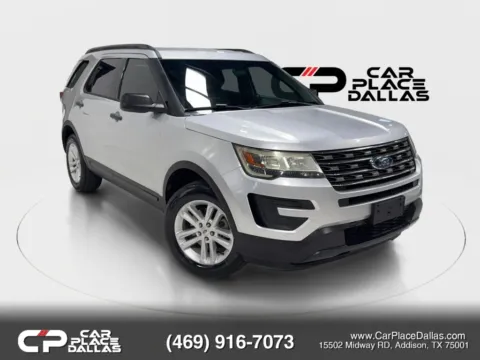 Silver 2017 Ford Explorer Sport Utility 4D for sale in Addison, TX