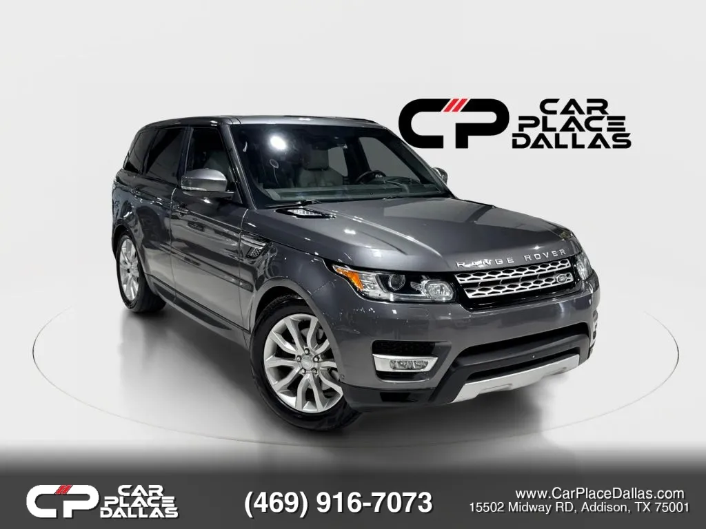 Gray 2016 Land Rover Range Rover Sport HSE Sport Utility 4D for sale in Addison, TX
