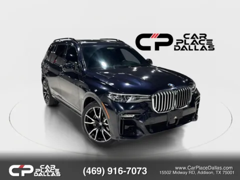 Blue 2020 BMW X7 xDrive40i Sport Utility 4D for sale in Addison, TX