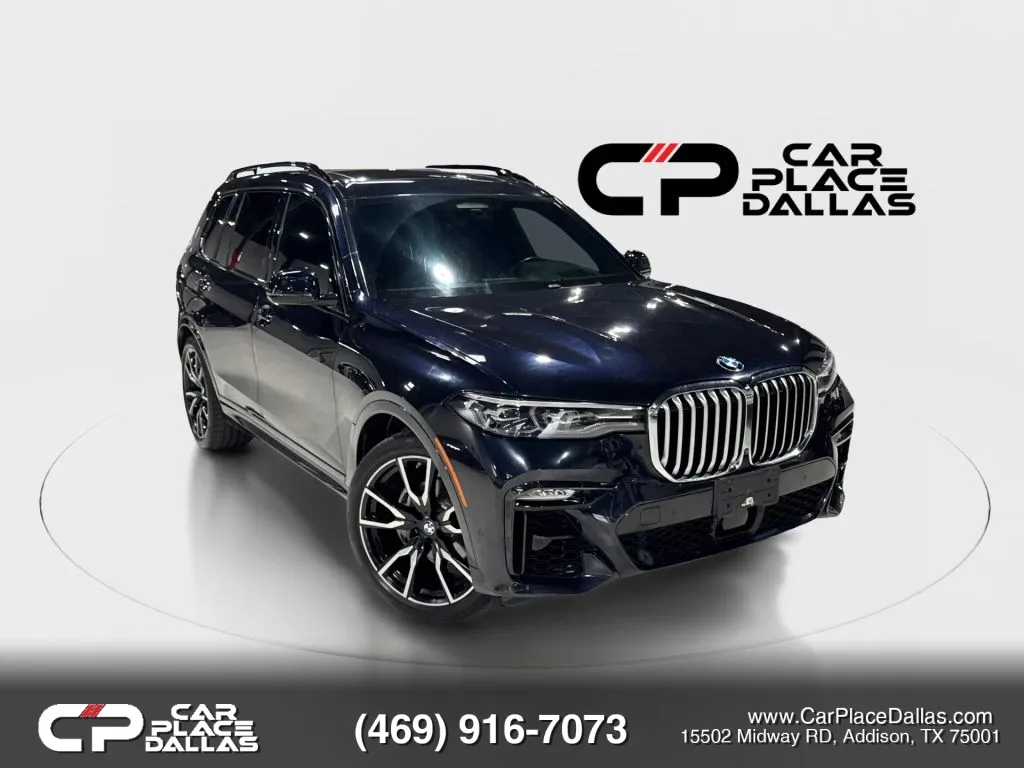 Blue 2020 BMW X7 xDrive40i Sport Utility 4D for sale in Addison, TX