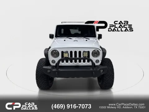 Another view of 2017 Jeep Wrangler Unlimited Sport SUV 4D for sale in Addison, TX at Car Place Dallas