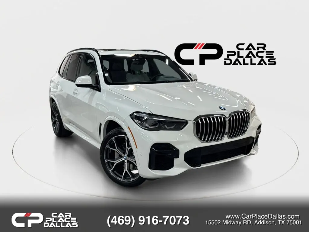 White 2023 BMW X5 sDrive40i Sport Utility 4D for sale in Addison, TX