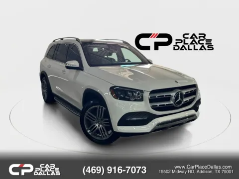 White 2020 Mercedes-Benz GLS 450 4MATIC Sport Utility 4D for sale in Addison, TX