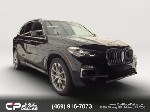 Black 2019 BMW X5 xDrive40i Sport Utility 4D for sale in Addison, TX