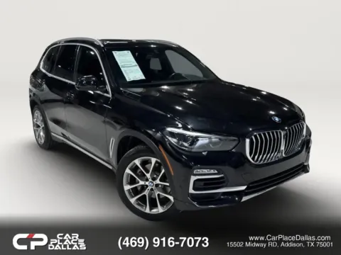 Black 2019 BMW X5 xDrive40i Sport Utility 4D for sale in Addison, TX