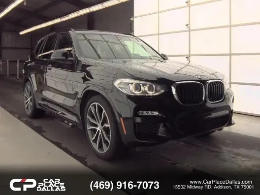 Black 2019 BMW X3 sDrive30i Sport Utility 4D for sale in Addison, TX
