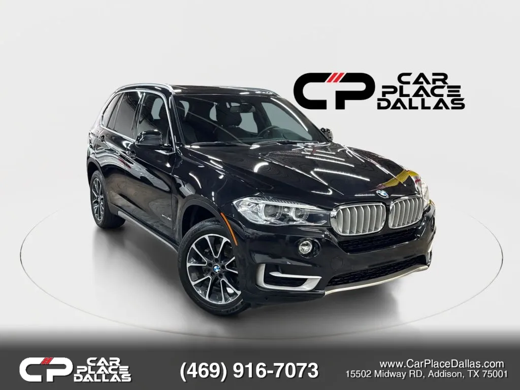 Black 2018 BMW X5 sDrive35i Sport Utility 4D for sale in Addison, TX