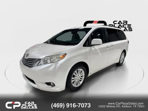 Another view of 2017 Toyota Sienna XLE Minivan 4D for sale in Addison, TX at Car Place Dallas