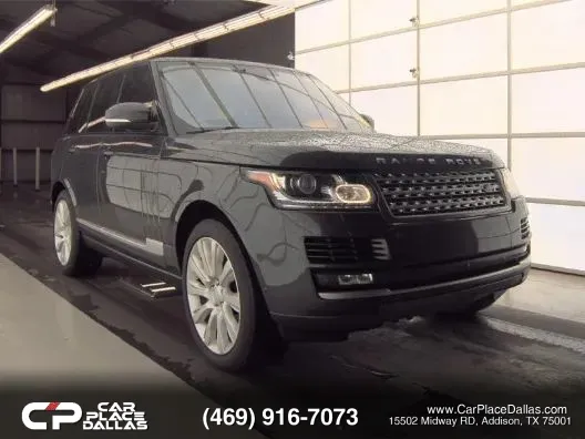 Black 2016 Land Rover Range Rover Supercharged Sport Utility 4D for sale in Addison, TX