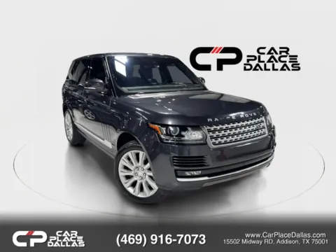 Black 2016 Land Rover Range Rover Supercharged Sport Utility 4D for sale in Addison, TX