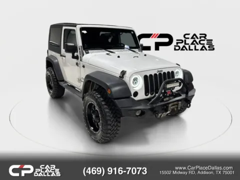 Photos of 2012 Jeep Wrangler Sport SUV 2D for sale in Addison, TX at Car Place Dallas