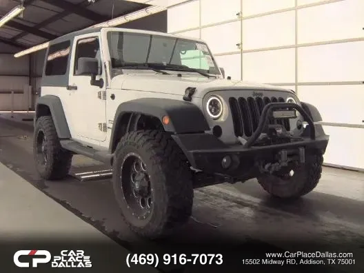White 2012 Jeep Wrangler Sport SUV 2D for sale in Addison, TX