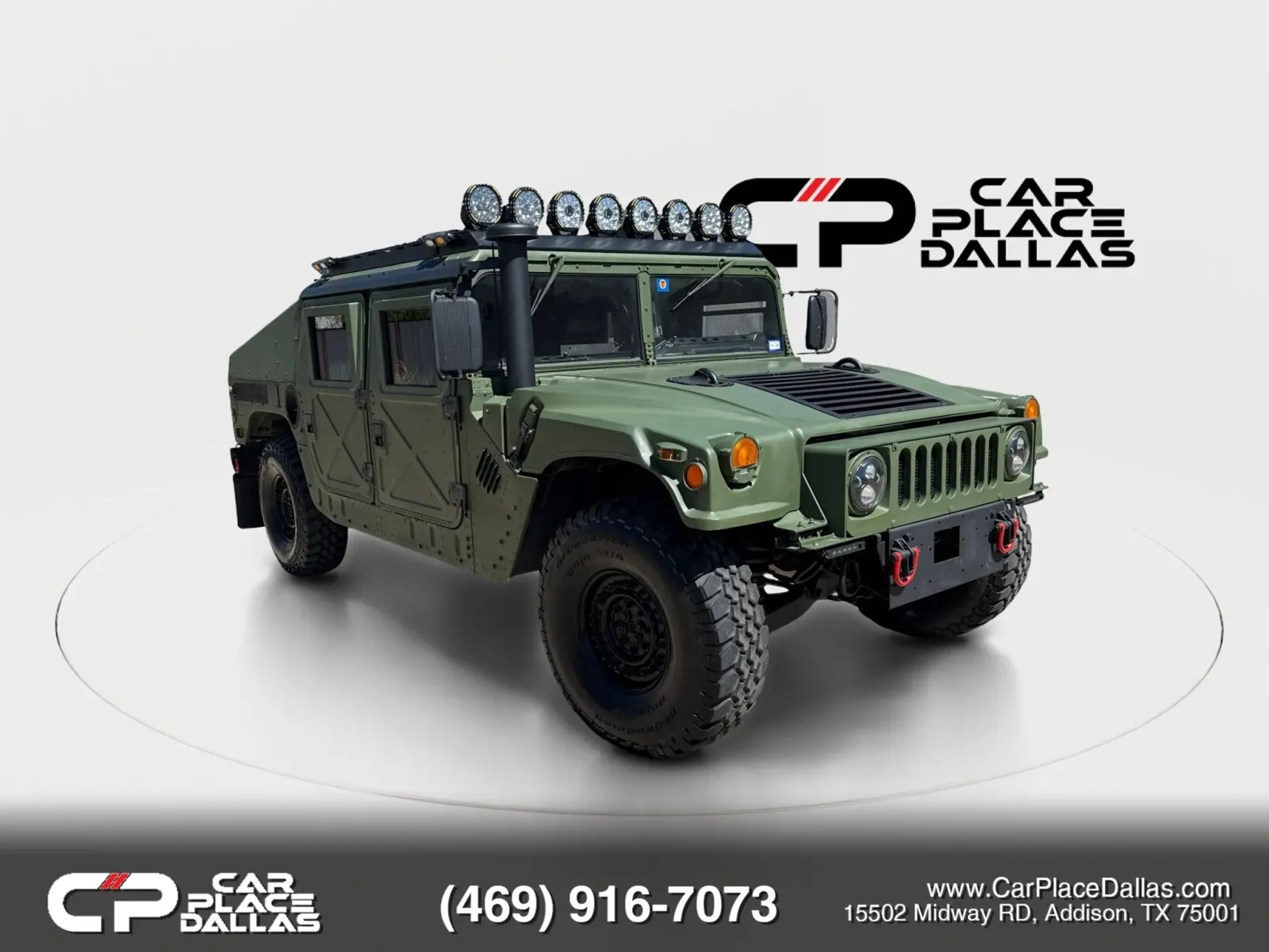 Green 2007 AM General HUMVEE M1151A1 for sale in Addison, TX