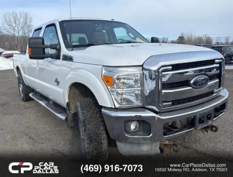 Photos of 2012 Ford F250 Super Duty Crew Cab Lariat Pickup 4D 6 3/4 ft for sale in Addison, TX at Car Place Dallas