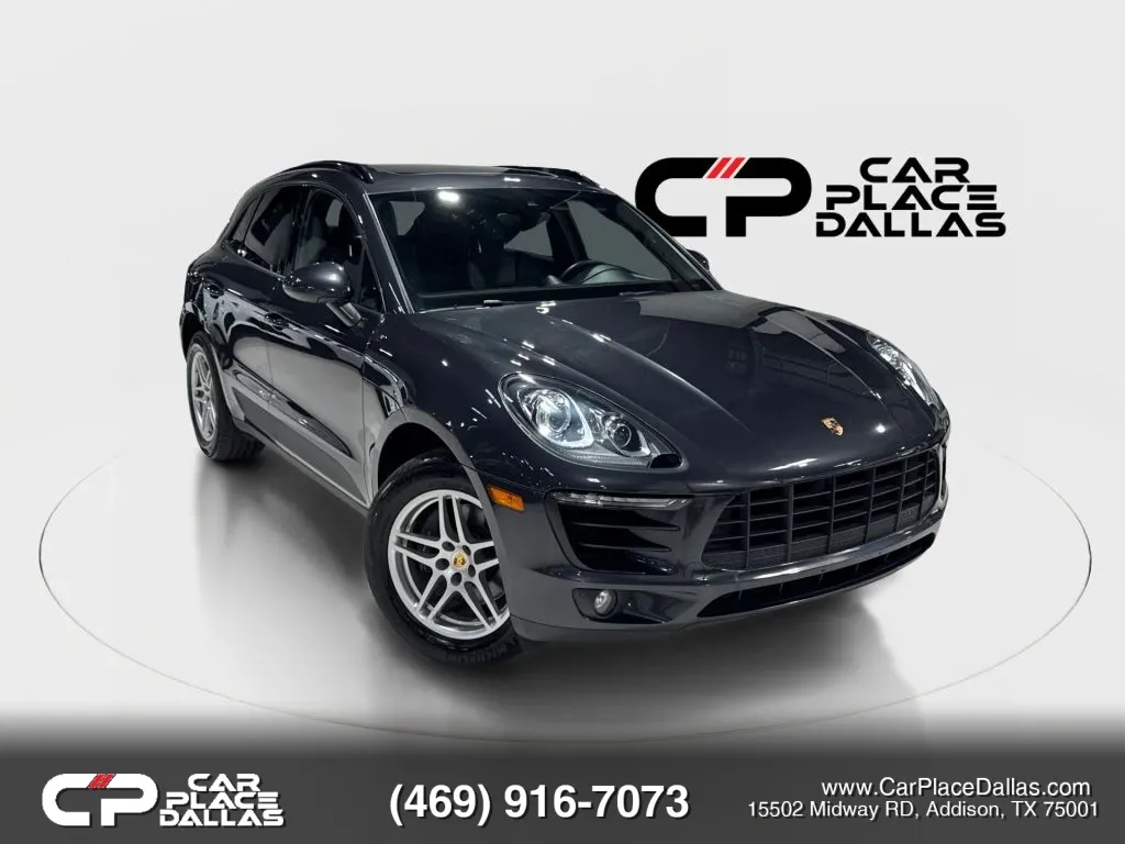 Black 2018 Porsche Macan Sport Utility 4D for sale in Addison, TX