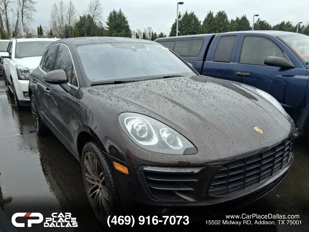 Brown 2016 Porsche Macan S Sport Utility 4D for sale in Addison, TX