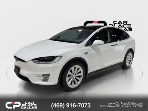 Another view of 2016 Tesla Model X 90D Sport Utility 4D for sale in Addison, TX at Car Place Dallas