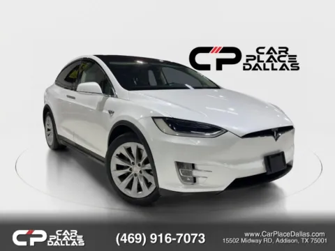 White 2016 Tesla Model X 90D Sport Utility 4D for sale in Addison, TX