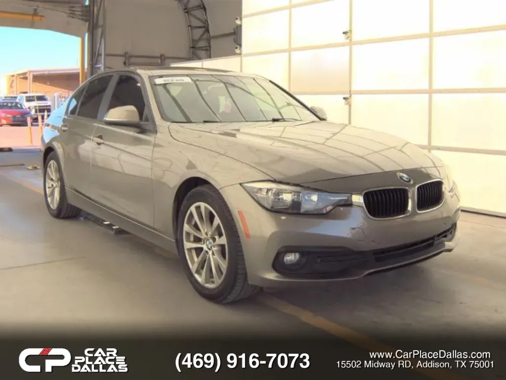 Gray 2016 BMW 3 Series 320i Sedan 4D for sale in Addison, TX
