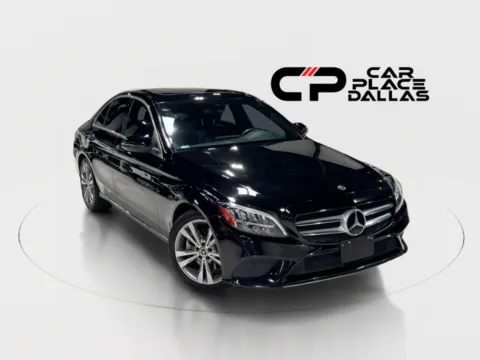 Black 2020 Mercedes-Benz C-Class C 300 CAM,BLUETOOTH,SMARTPHONE,TURBO,BLACK EXT,LUX SEDAN for sale in Addison, TX
