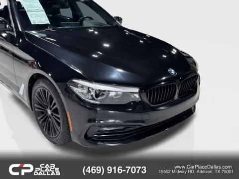 Another view of 2018 BMW 5 Series 530i NAV,CARPLAY,CAM,PARK ASST,MOONROOF,MEMORY STS,LED HDLS,BLUETOOTH,RWD for sale in Addison, TX at Car Place Dallas