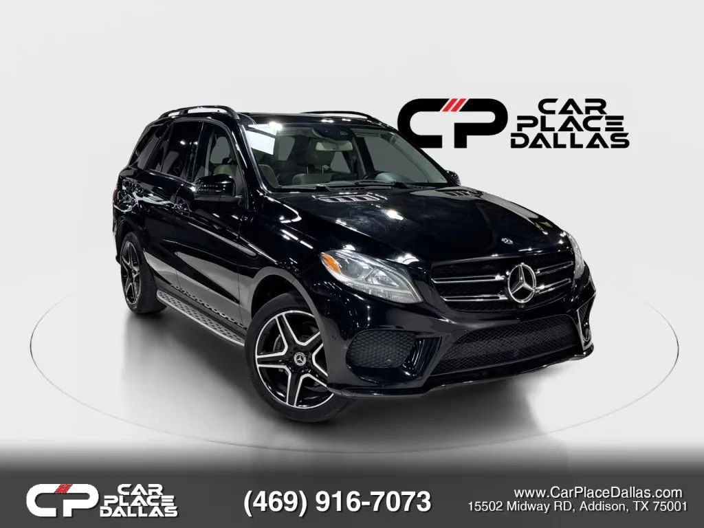Black 2018 Mercedes-Benz GLE 350 Sport Utility 4D for sale in Addison, TX
