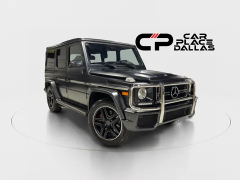 Black 2017 Mercedes-Benz AMG G-Class AMG G 63 V8,AWD,LEATHER,NAV,CAM,HTD/VENT STS,BLIND SPOT,BLACK EXT for sale in Addison, TX