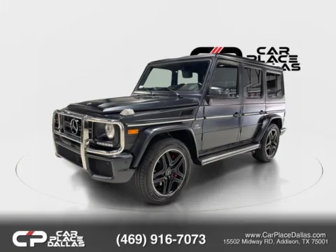Another view of 2017 Mercedes-Benz AMG G-Class AMG G 63 V8,AWD,LEATHER,NAV,CAM,HTD/VENT STS,BLIND SPOT,BLACK EXT for sale in Addison, TX at Car Place Dallas
