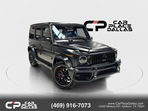 Black 2021 Mercedes-Benz Mercedes-AMG G-Class G 63 AMG Sport Utility 4D for sale in Addison, TX