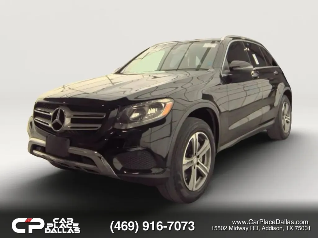 Black 2017 Mercedes-Benz GLC 300 4MATIC Sport Utility 4D for sale in Addison, TX